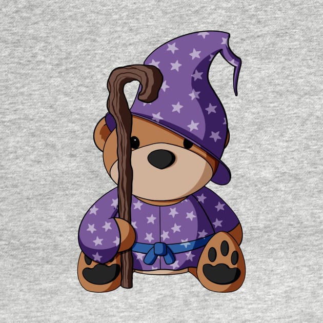 Wizard Teddy Bear by Alisha Ober Designs